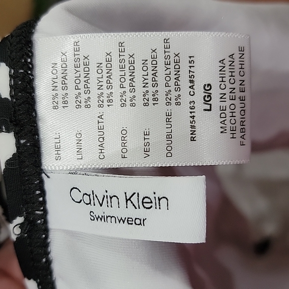 NWT size L Calvin Klein 2 pc bikini - Picture 9 of 9